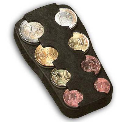 Mini-Münzspender für Euro-Münzen - effektivo